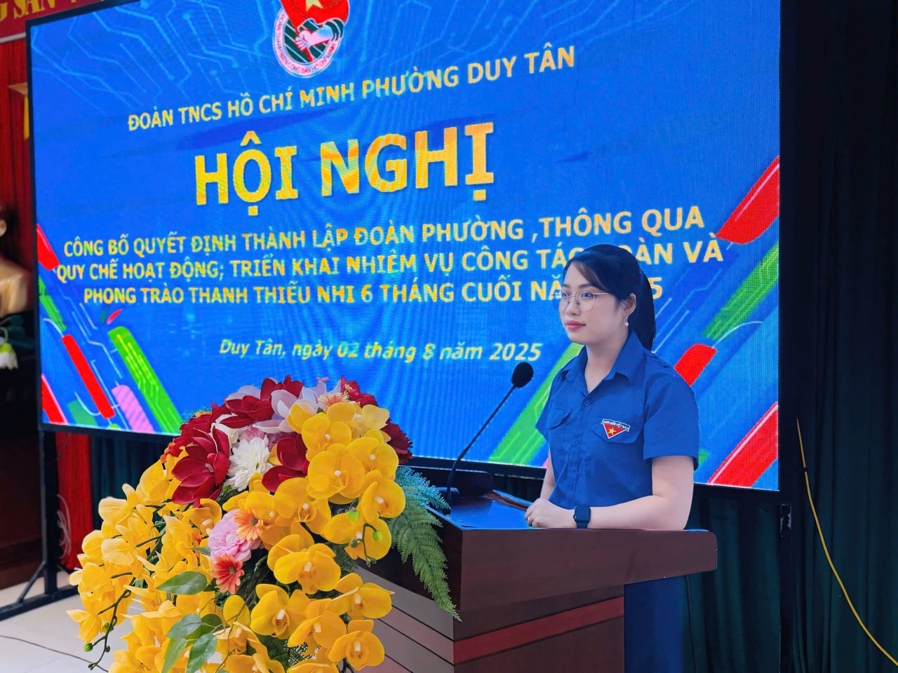 ĐOÀN PHƯỜNG DUY TÂN TỔ CHỨC HỘI NGHỊ CÔNG BỐ QUYẾT ĐỊNH THÀNH LẬP ĐOÀN PHƯỜNG, THÔNG QUA QUY CHẾ CỦA BAN CHẤP HÀNH ĐOÀN PHƯỜNG; TRIỂN KHAI CÔNG TÁC ĐOÀN VÀ PHONG TRÀO TTN 6 THÁNG CUỐI NĂM 2025